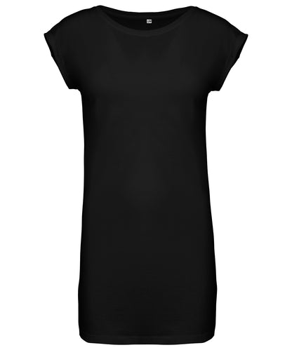 Kariban Ladies' long T-shirt Black