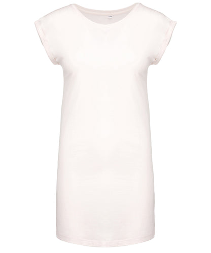 Kariban Ladies' long T-shirt Off White