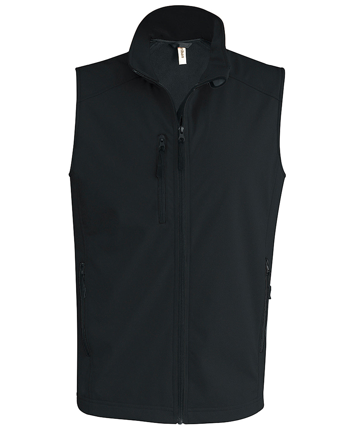 Kariban Men's softshell bodywarmer Black