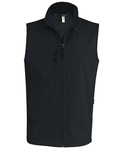 Kariban Men's softshell bodywarmer Black