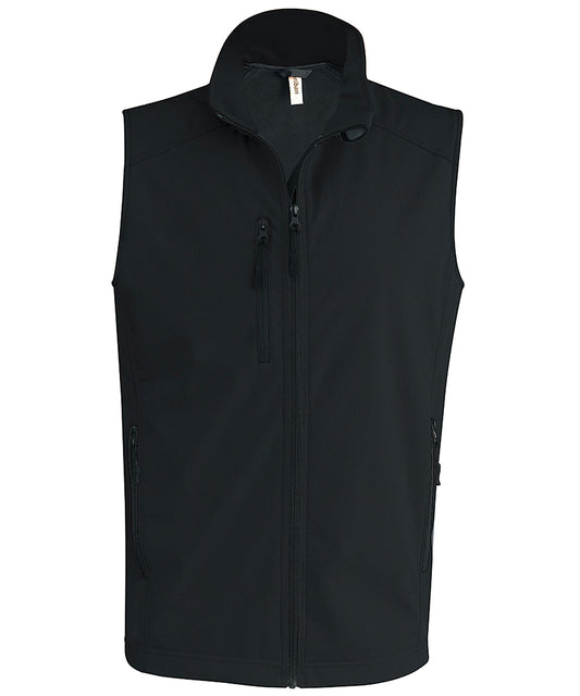 Kariban Men's softshell bodywarmer Black