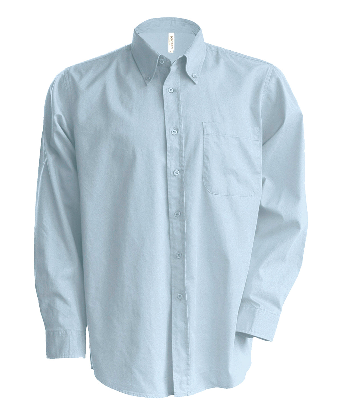 Kariban Men's long-sleeved Oxford shirt Oxford Blue