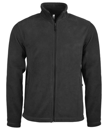 Kariban Zip-through microfleece jacket Black