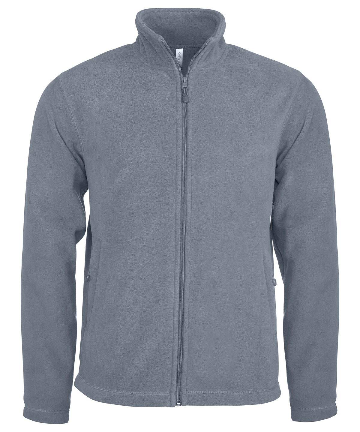 Kariban Zip-through microfleece jacket Convoy Grey