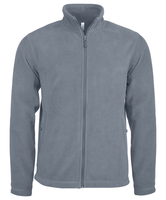 Kariban Zip-through microfleece jacket Convoy Grey