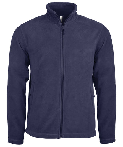 Kariban Zip-through microfleece jacket Navy