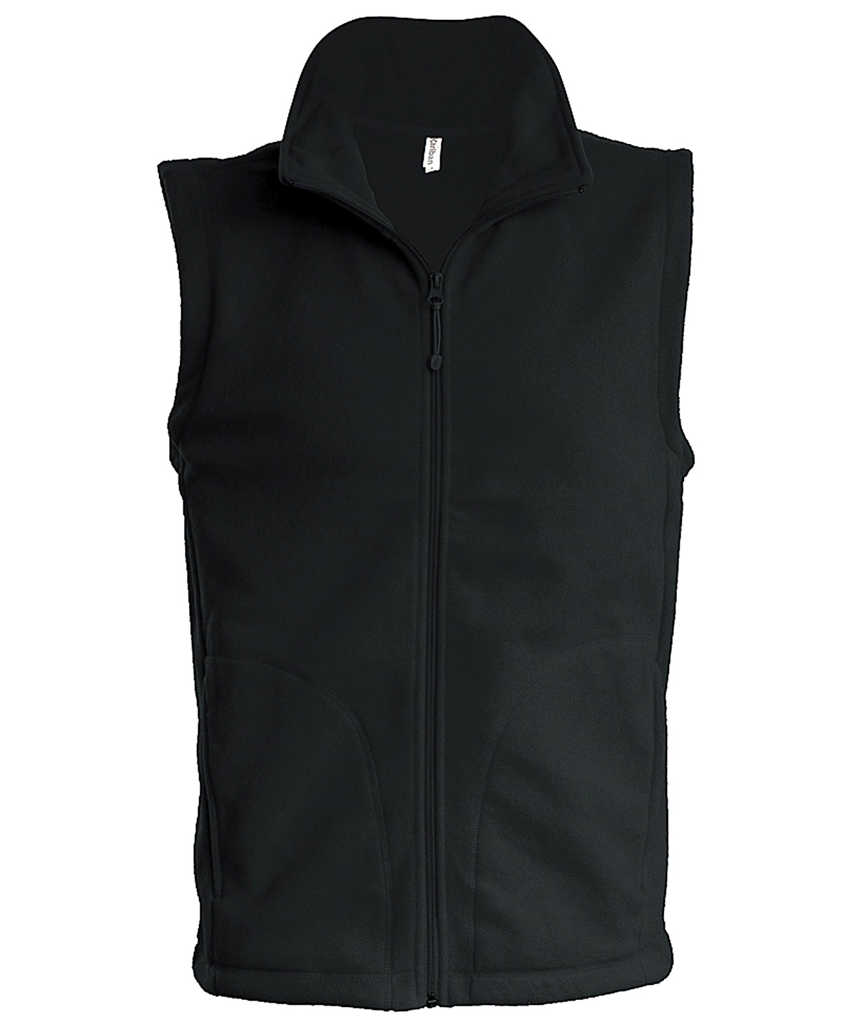 Kariban Luca men's microfleece gilet Black*