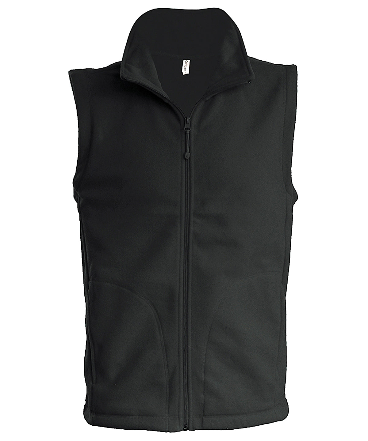 Kariban Luca men's microfleece gilet Dark Grey