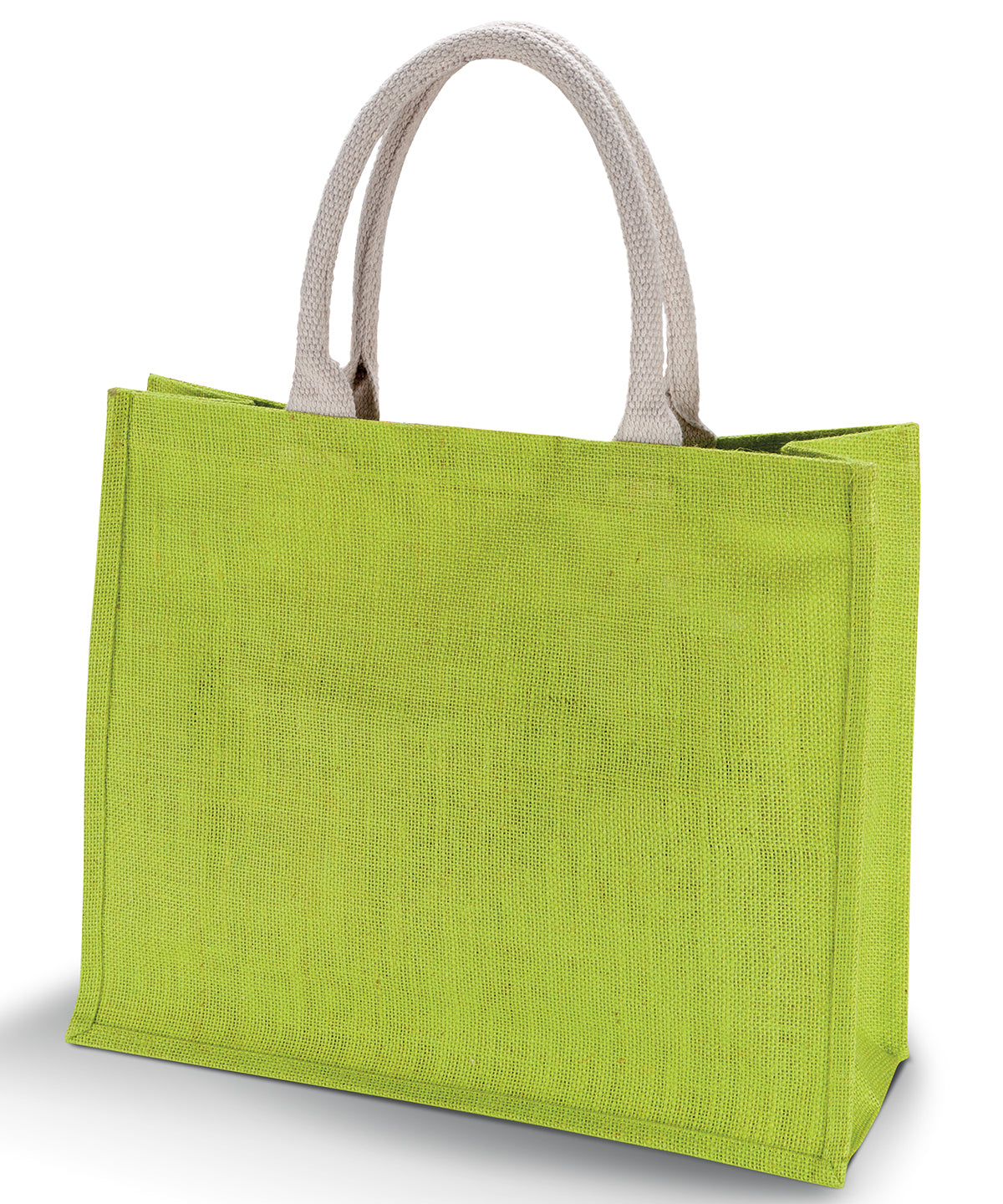 Kimood Jute beach bag. Lime
