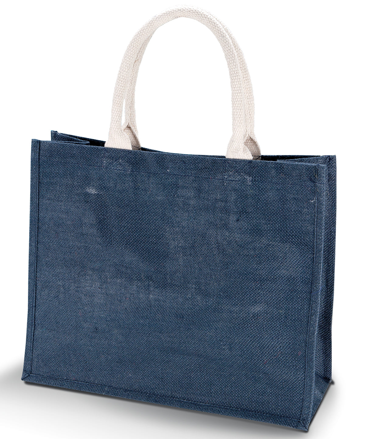 Kimood Jute beach bag. Midnight Blue