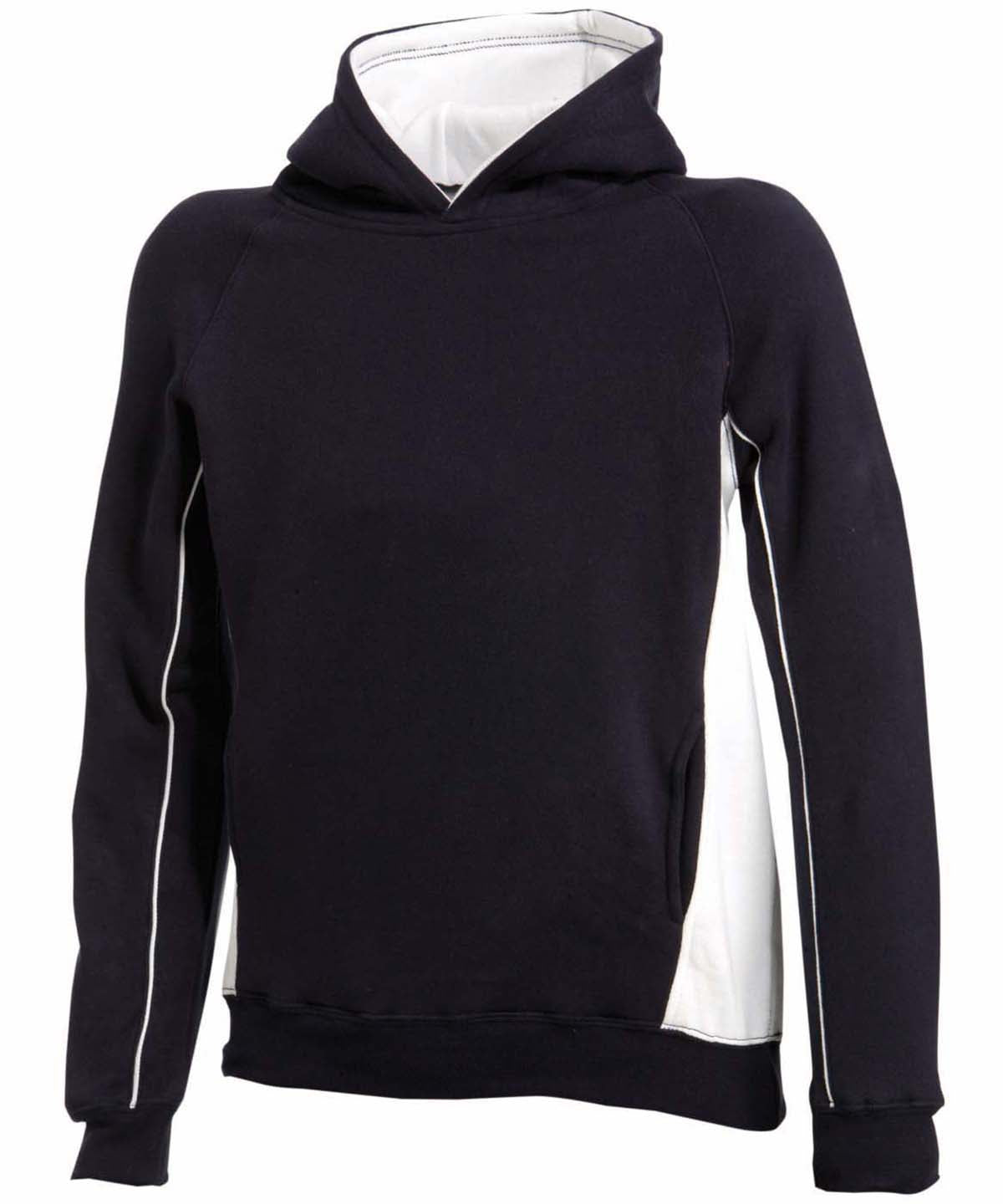 Finden & Hales Kids pullover hoodie Navy/White