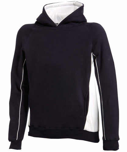 Finden & Hales Kids pullover hoodie Navy/White