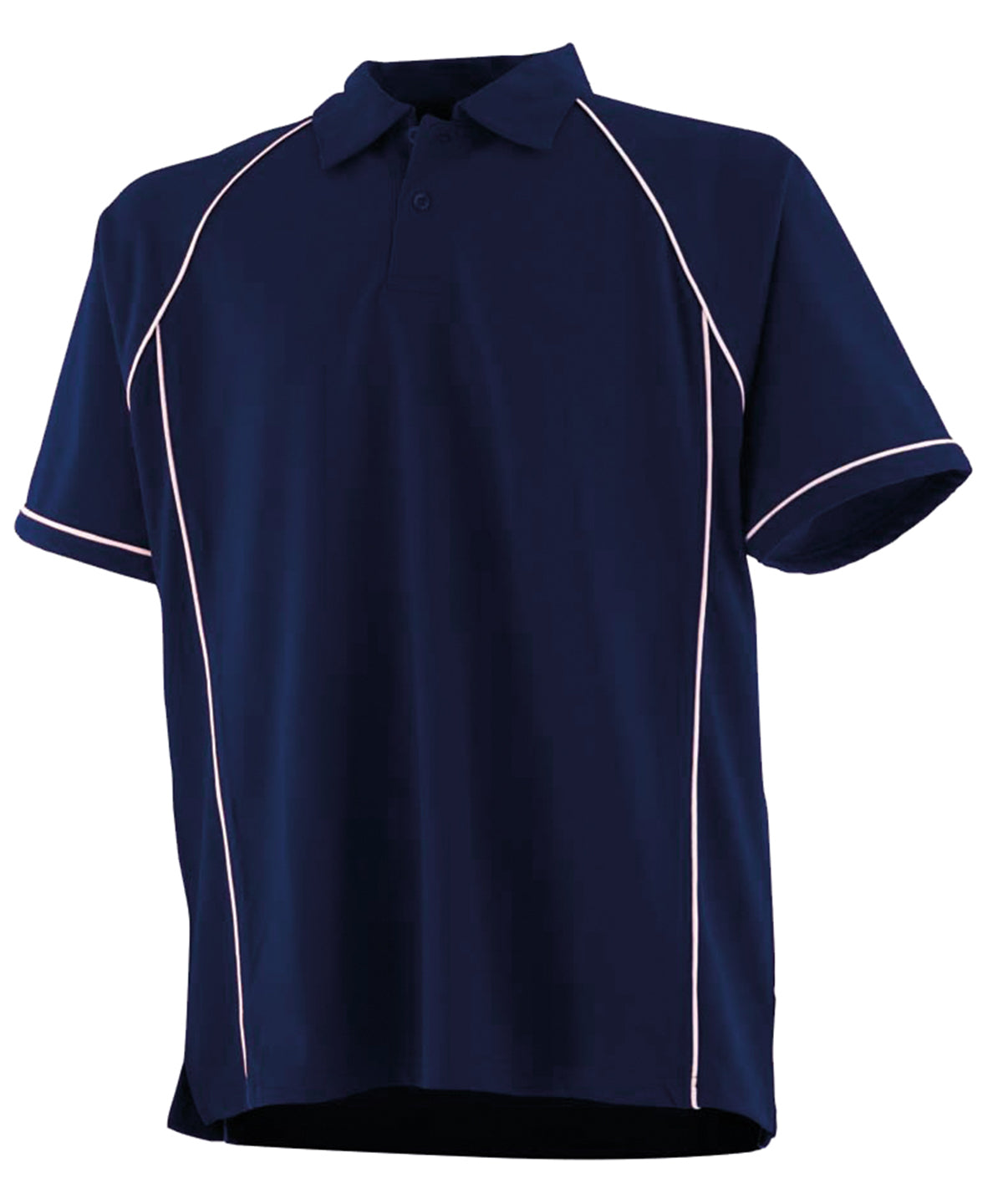 Finden & Hales Kids piped performance polo Navy/White†