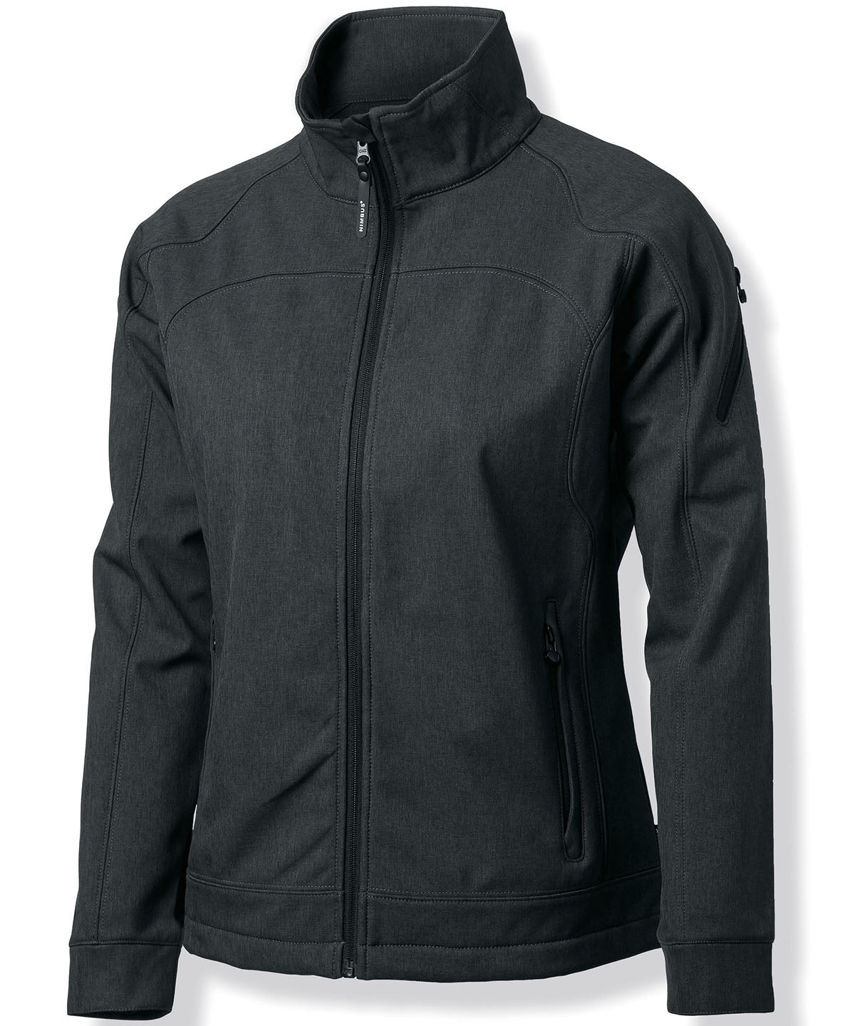 Nimbus Women’s Duxbury – fashionable performance softshell jacket Grey Melange
