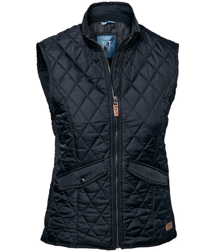 Nimbus Women’s Camden – diamond quilted gilet Midnight Blue