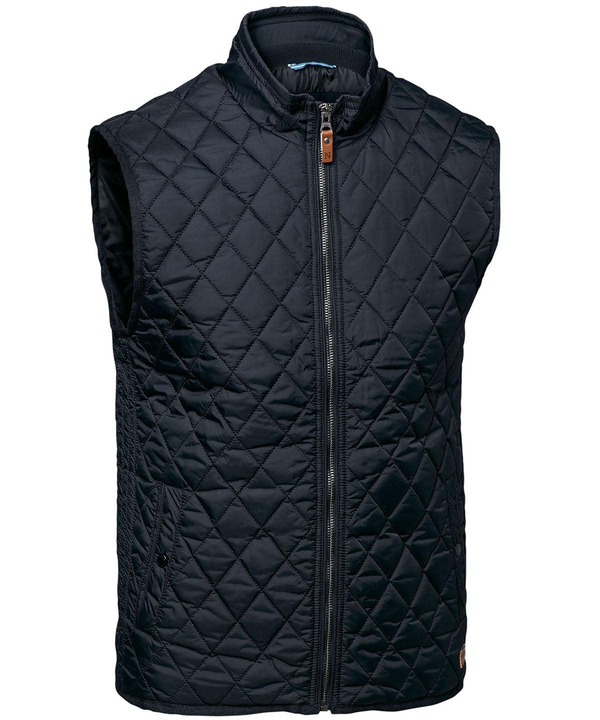 Nimbus Camden – diamond quilted gilet Midnight Blue