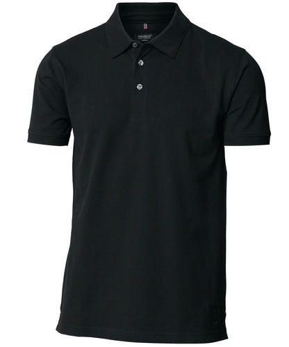 Nimbus Harvard classic – stretch deluxe polo Black