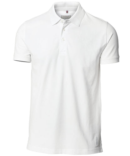 Nimbus Harvard classic – stretch deluxe polo White