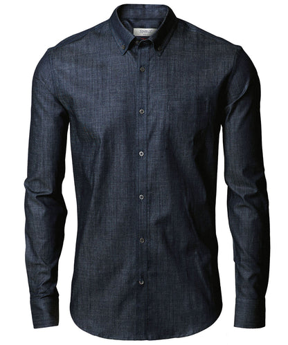 Nimbus Torrance slim fit – raw and stylish denim shirt Indigo Blue