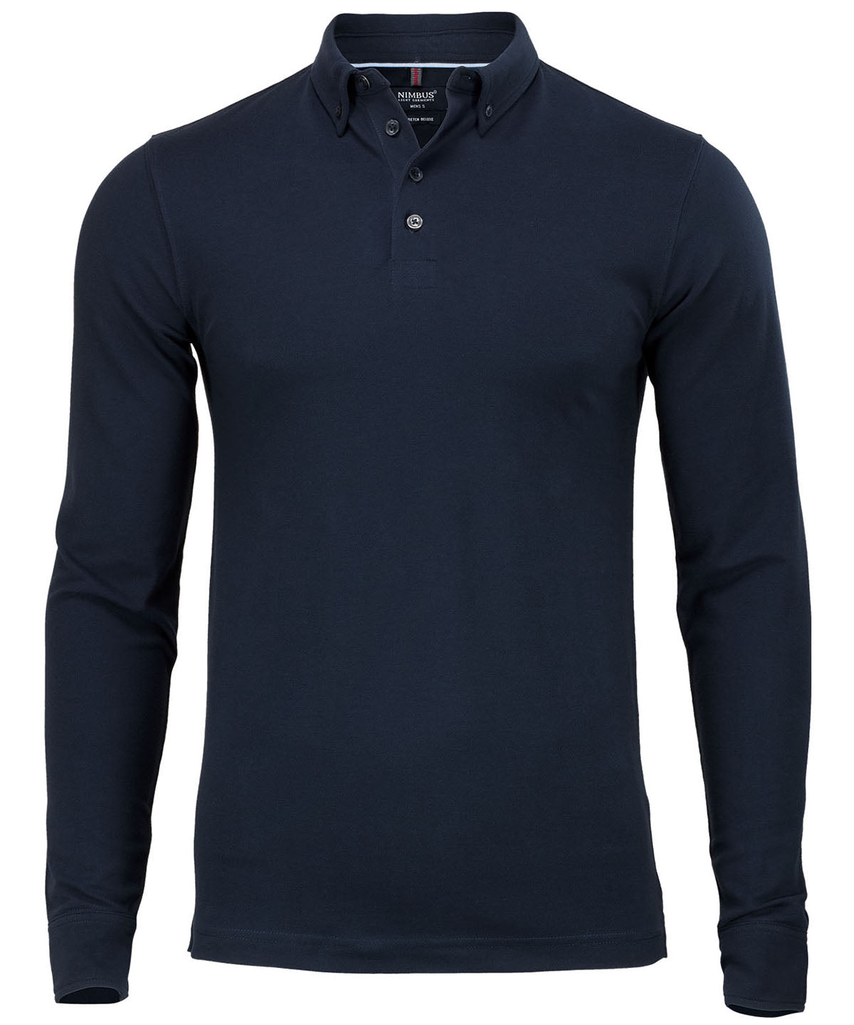Nimbus Carlington – deluxe long sleeve polo Navy