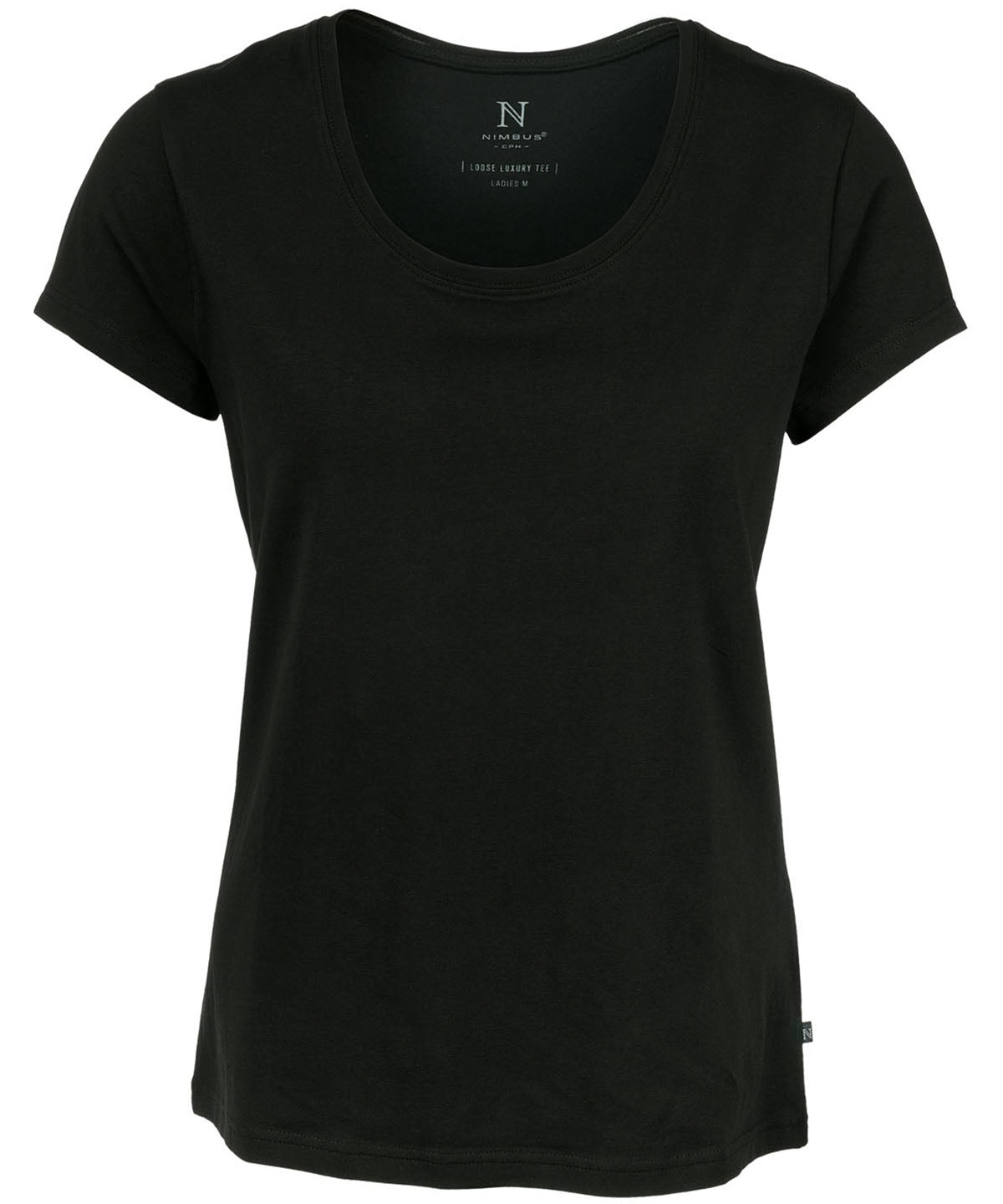 Nimbus Women’s Montauk – the essential tee Black