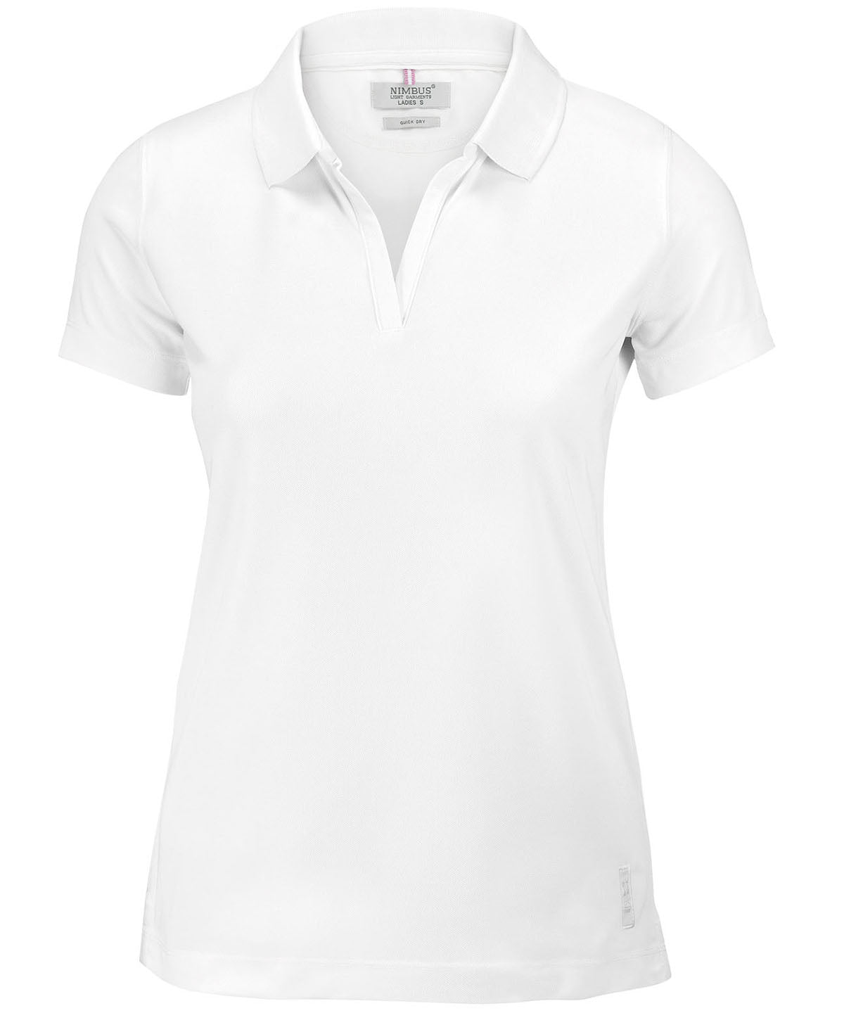 Nimbus Women’s Clearwater – quick-dry performance polo White