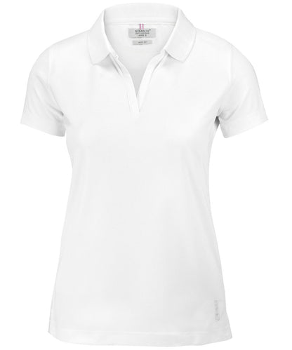 Nimbus Women’s Clearwater – quick-dry performance polo White