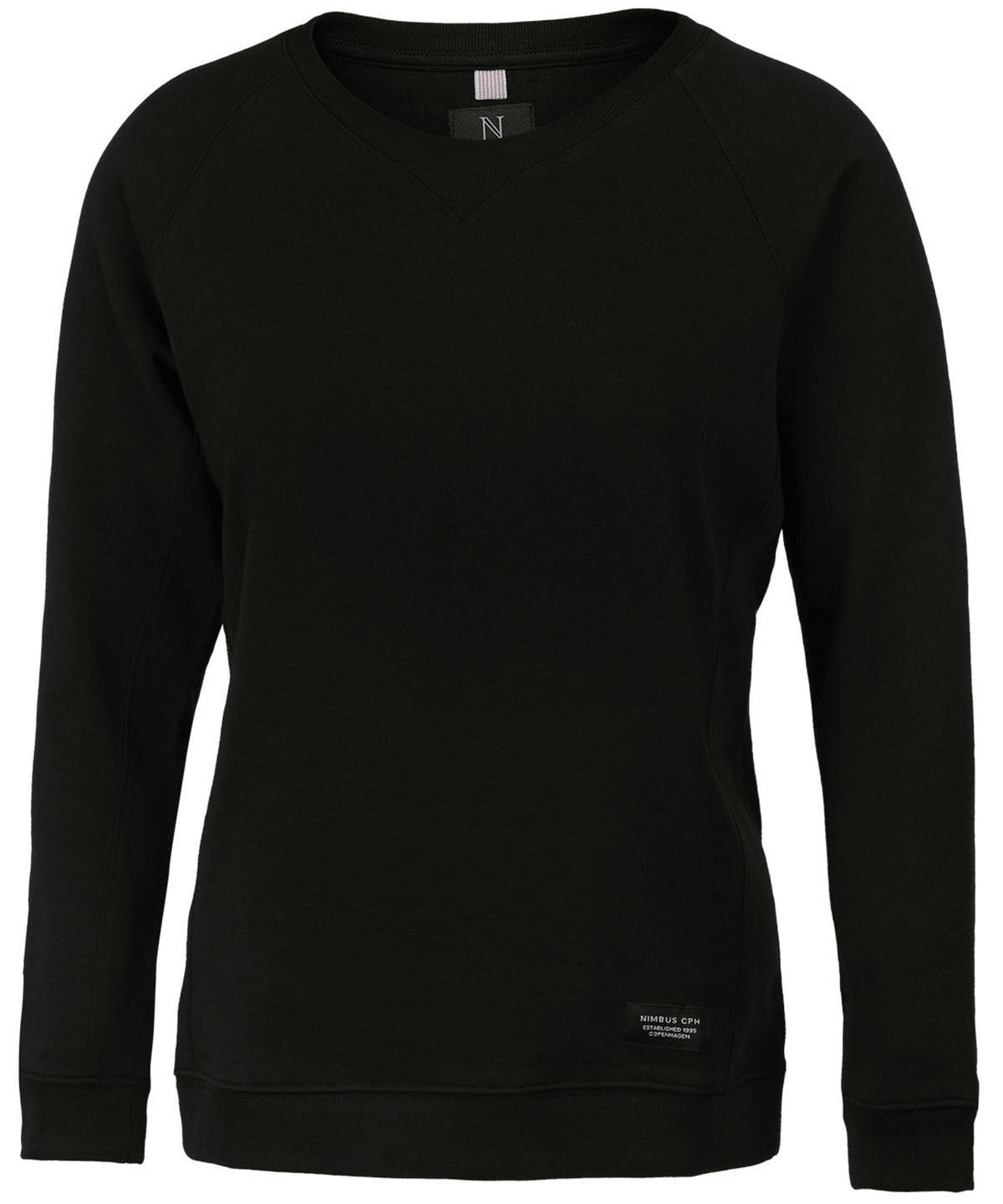 Nimbus Women’s Newport – luxury lightweight crewneck Black