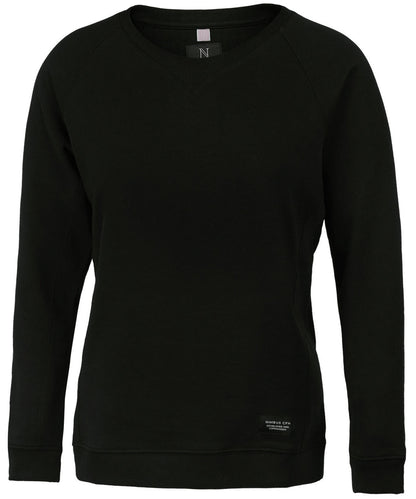 Nimbus Women’s Newport – luxury lightweight crewneck Black