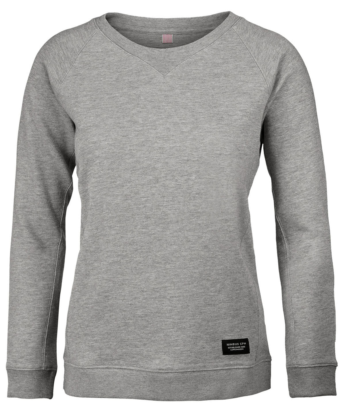 Nimbus Women’s Newport – luxury lightweight crewneck Grey Melange