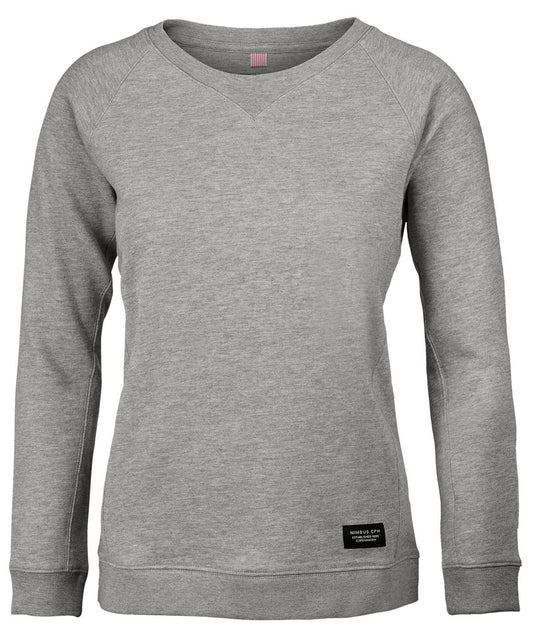 Nimbus Women’s Newport – luxury lightweight crewneck Grey Melange