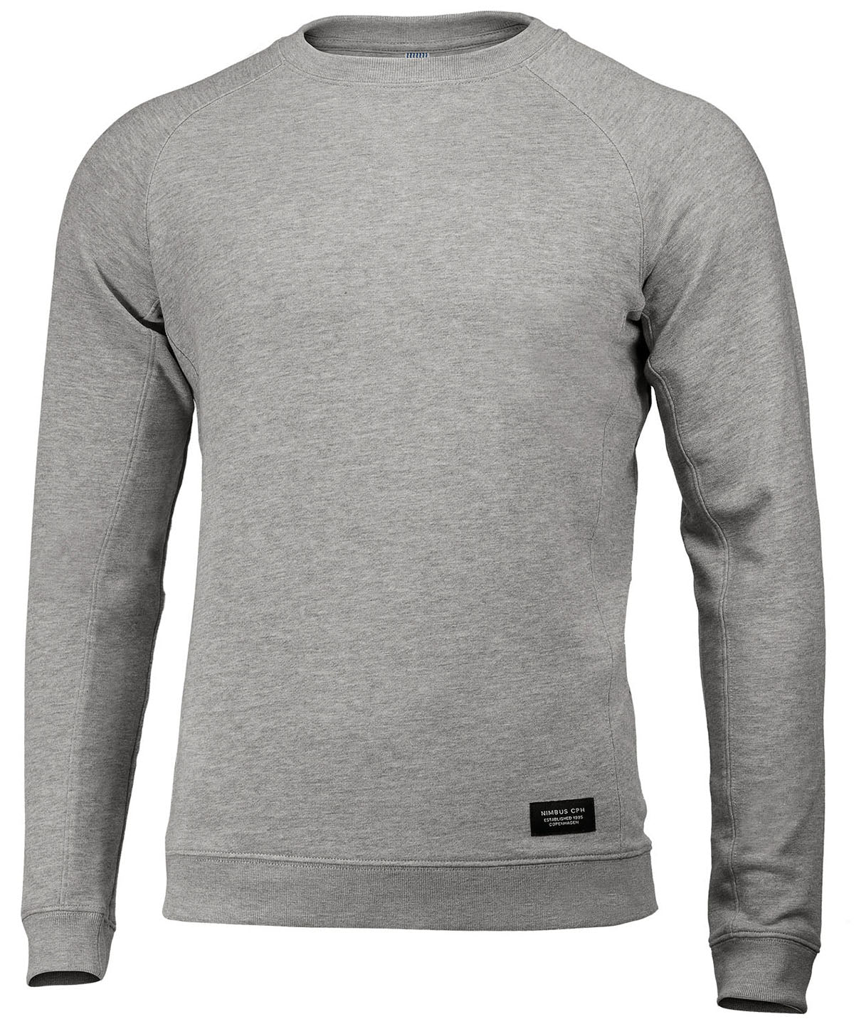 Nimbus Newport – luxury lightweight crewneck Grey Melange