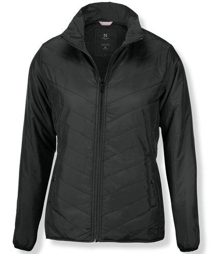 Nimbus Women’s Kendrick – fashionable quilted jacket Charcoal