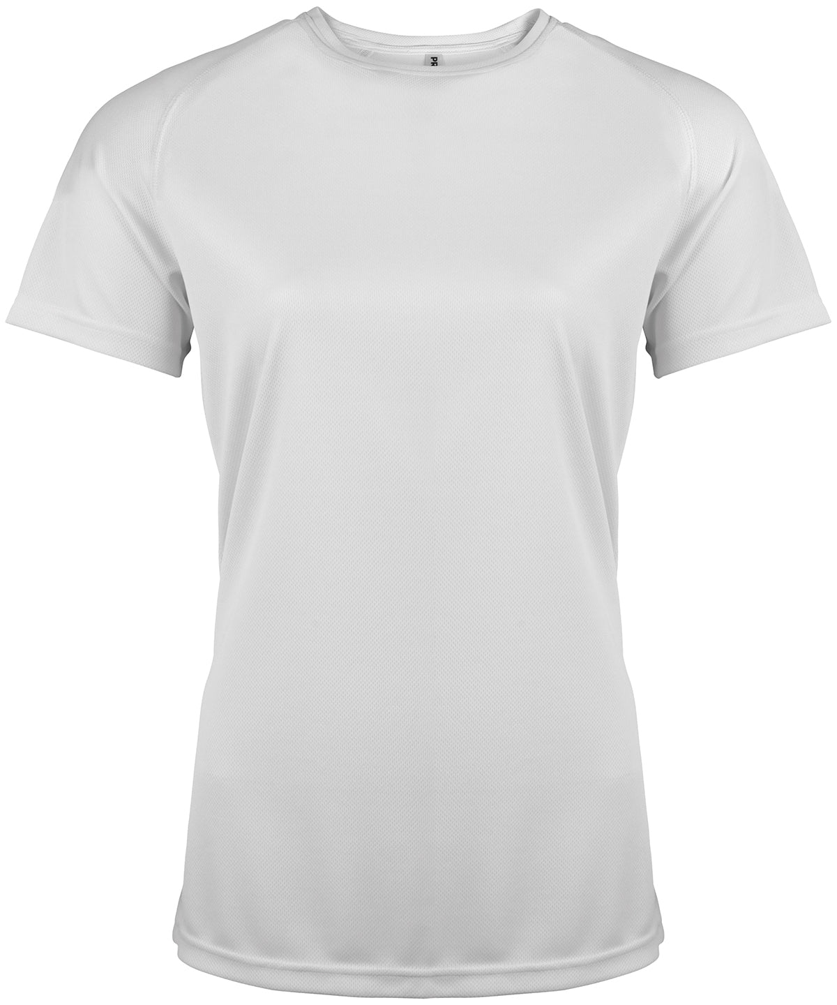 Kariban Proact Ladies' short-sleeved sports T-shirt White