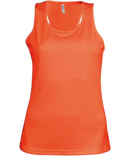 Kariban Proact Ladies' sports vest Fluorescent Orange