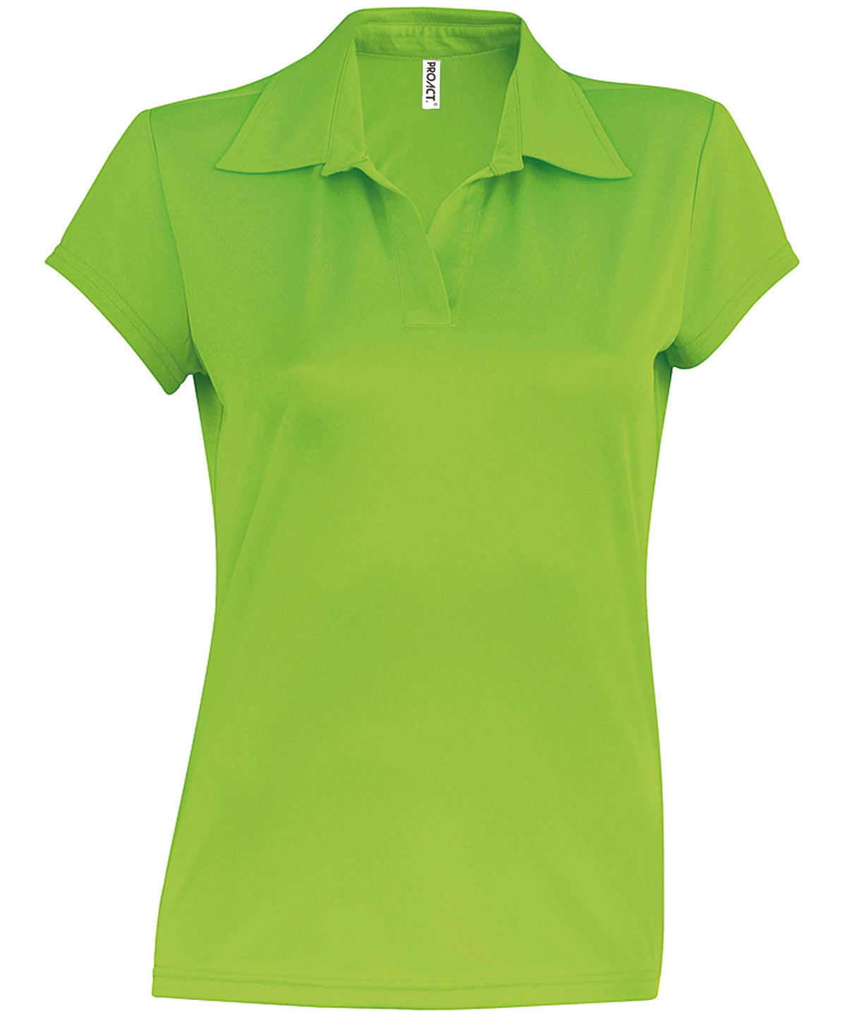 Kariban Proact Ladies' short-sleeved polo shirt Lime