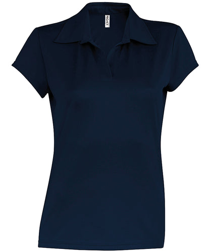 Kariban Proact Ladies' short-sleeved polo shirt Navy