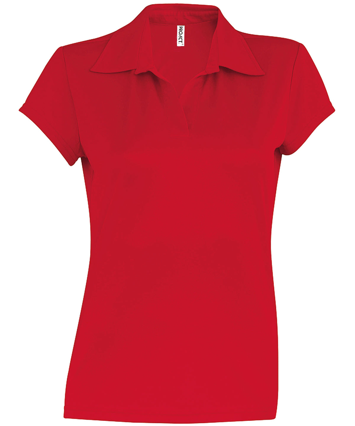 Kariban Proact Ladies' short-sleeved polo shirt Red