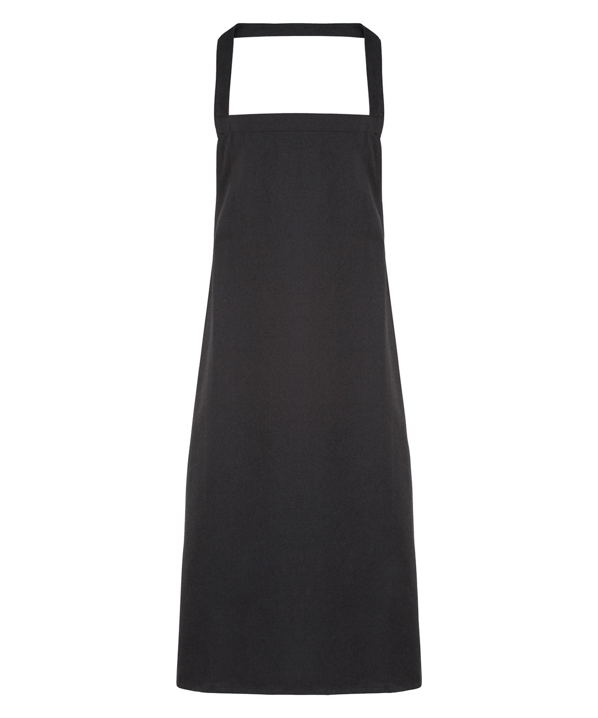 Premier 100% Organic Cotton Bib Apron Black