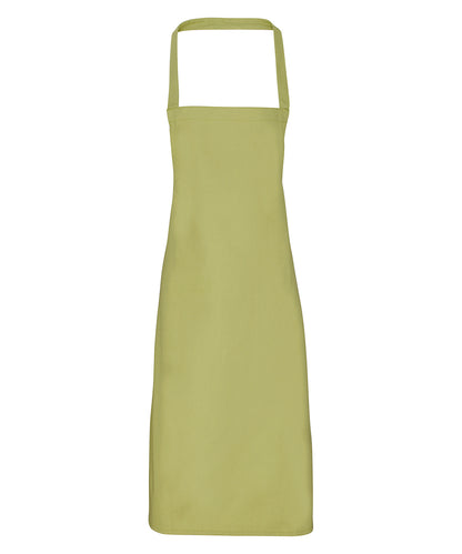 Premier 100% Organic Cotton Bib Apron Lime