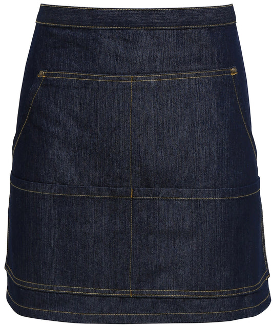 Premier Jeans stitch denim waist apron Indigo Denim