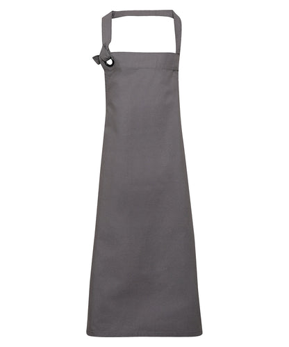 Premier Calibre heavy cotton canvas bib apron Dark Grey