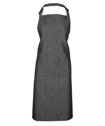 Premier Colours bib apron Black Denim