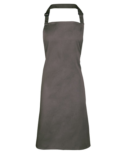 Premier Colours bib apron Dark Grey