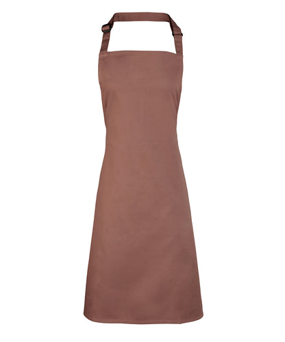 Premier Colours bib apron Mocha