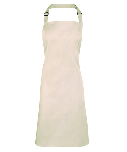 Premier Colours bib apron Natural