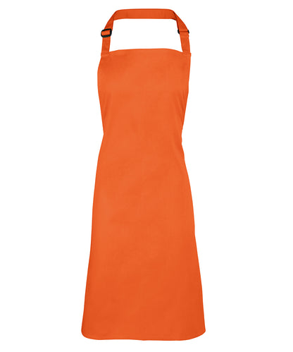 Premier Colours bib apron Orange