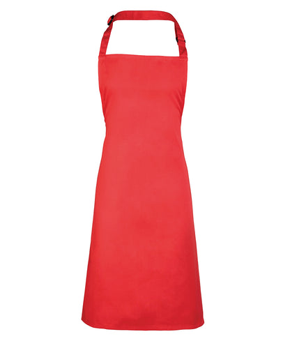 Premier Colours bib apron Strawberry Red