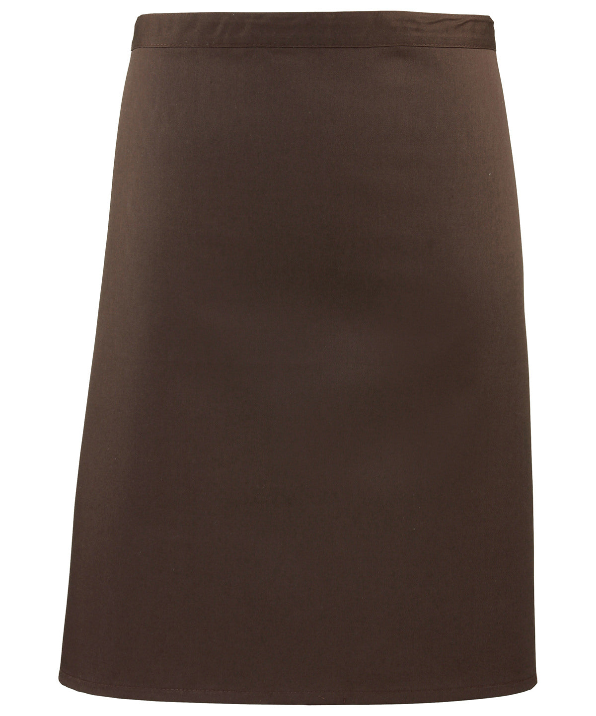 Premier Colours mid-length apron Brown