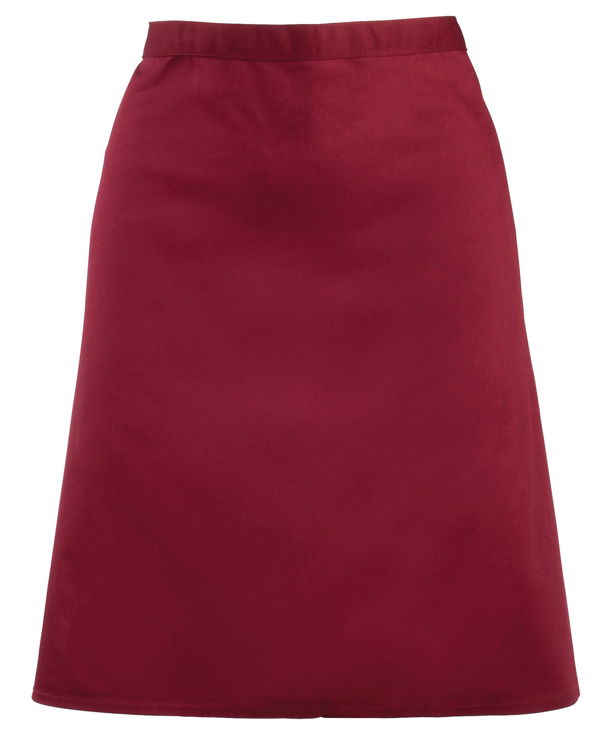 Premier Colours mid-length apron Burgundy